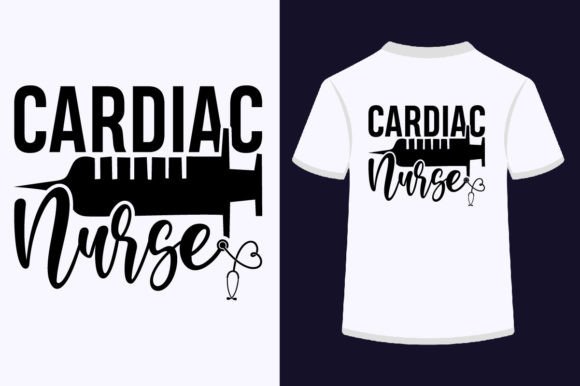 Cardiac Nurse Graphics for T-Shirt Designs