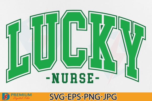 Lucky Nurse Graphics for T-Shirt Designs