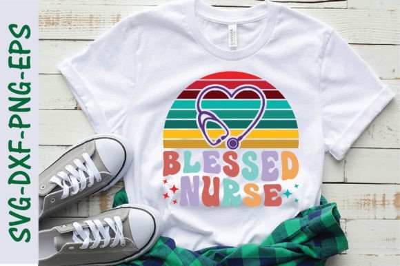 Retro Nurse Graphics for T-Shirt Designs