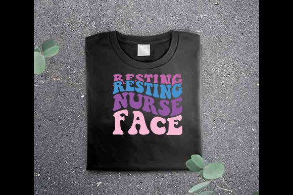 Retro Nurse SVG: Graphics for T-Shirt Designs